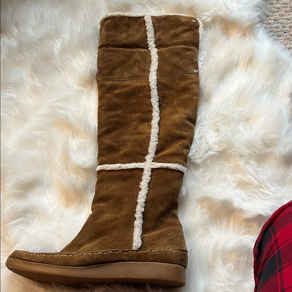 Michael Michael Kors tall suede boots - Picture 3 of 11